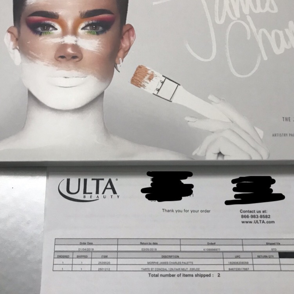 James Charles X Morphe Pallet